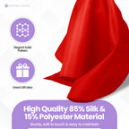 Pocket Square Handkerchief - Red