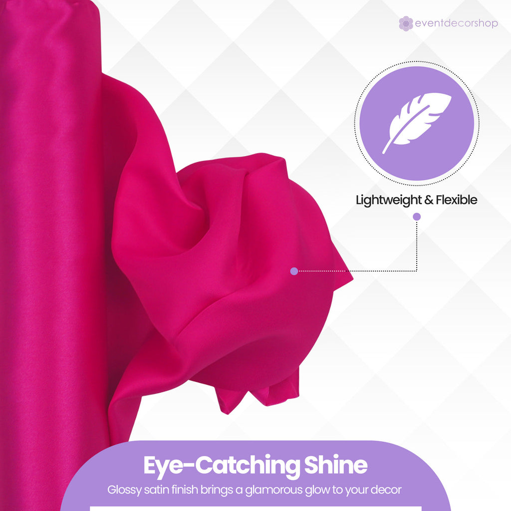 Satin Roll - Fushia