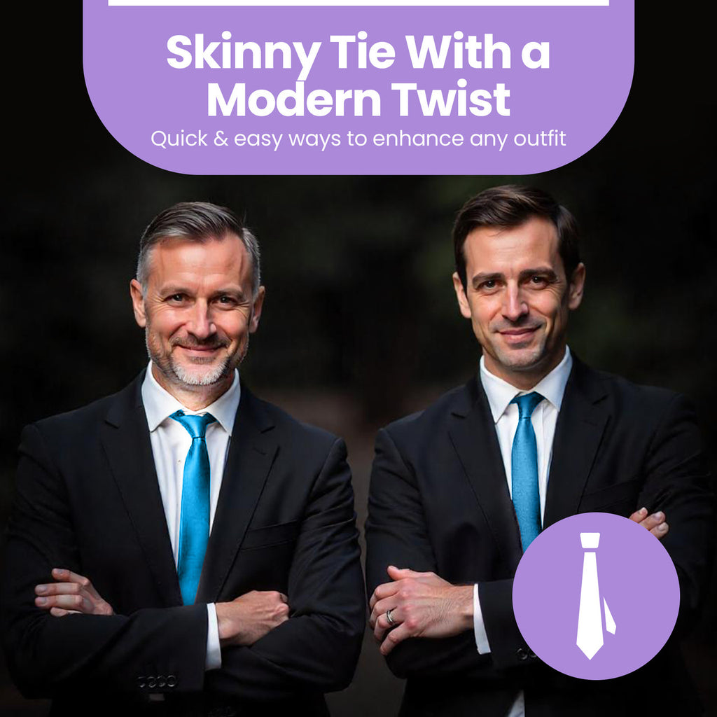 Sky Blue Tie and Handkerchief
