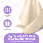 Pocket Square Handkerchief - Ivory