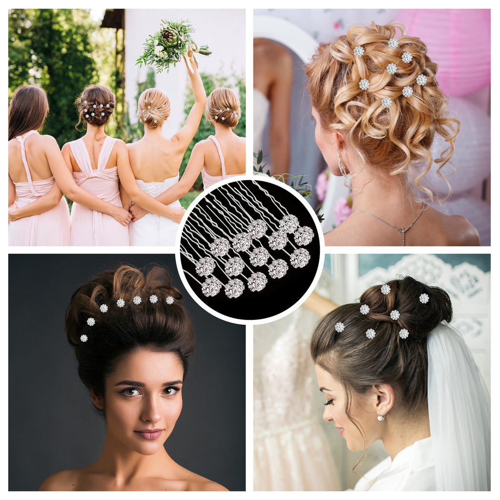 Crystal Bridal Hair Pins