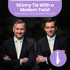 Ivory Tie and Handkerchief