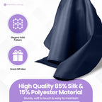 Pocket Square Handkerchief - Navy
