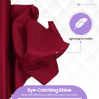 Satin Roll - Burgundy