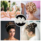 Wedding  Flower Hair Pins