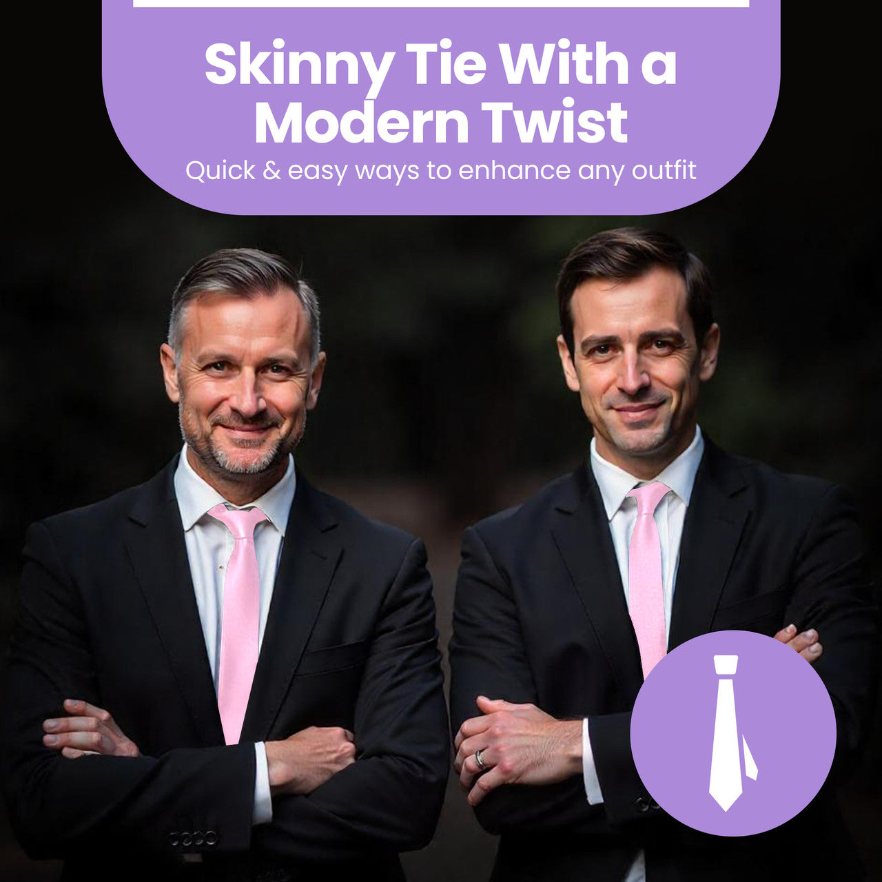 Baby Pink Tie and Handkerchief