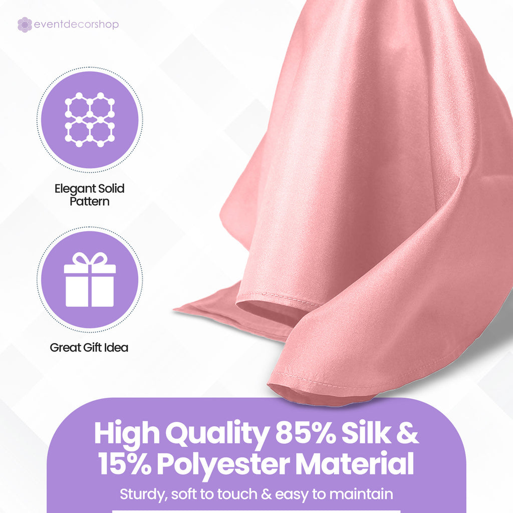 Pocket Square Handkerchief - Baby Pink