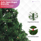 Alpine Christmas Tree with Warm White Lights - 4ft/5ft/6ft