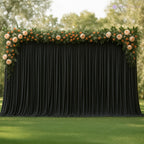 100GSM Ice Silk Photography Backdrop (No Swag) - Black