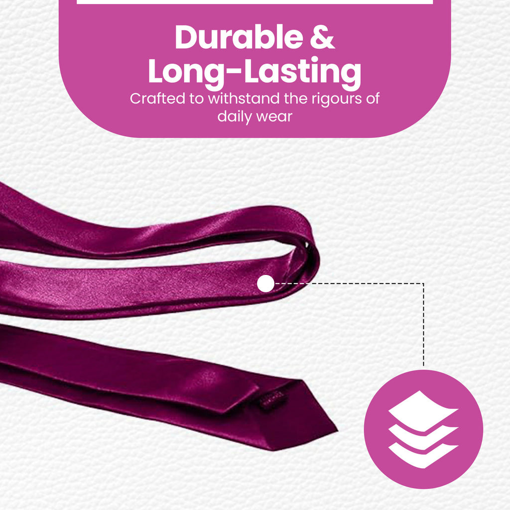 Plum Neck Tie