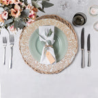 13" Round Charger Plate - Royal Rose Gold