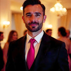 Hot Pink Neck Tie