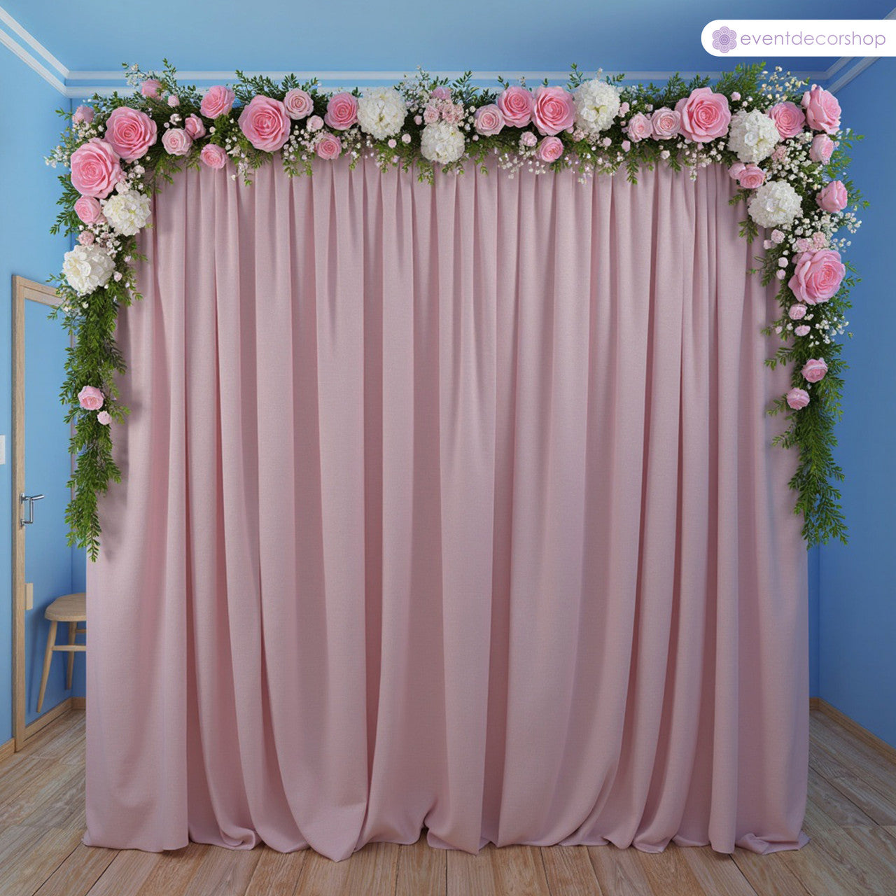 160gsm Spandex Backdrop - Baby Pink