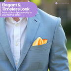Pocket Square Handkerchief - Orange