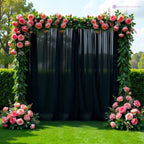 100GSM Ice Silk Photography Backdrop (No Swag) - Black