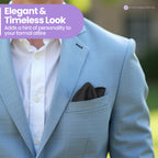 Pocket Square Handkerchief - Black