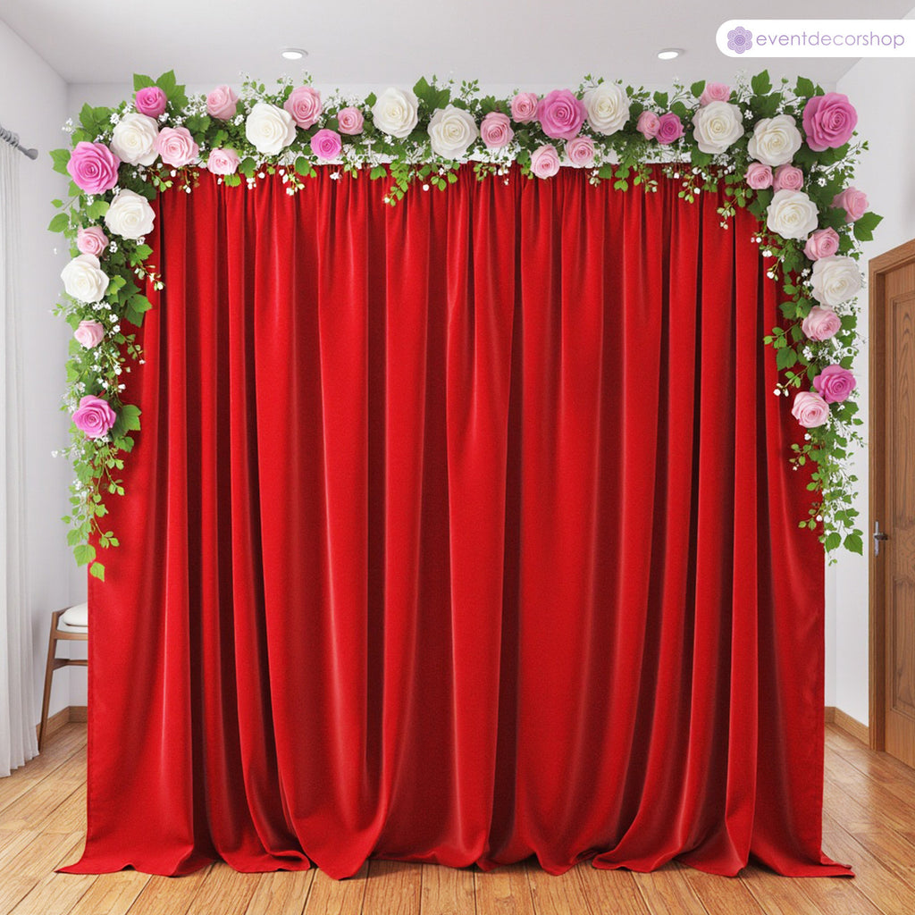 160gsm Spandex Backdrop - Red