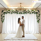 160gsm Spandex Backdrop - White