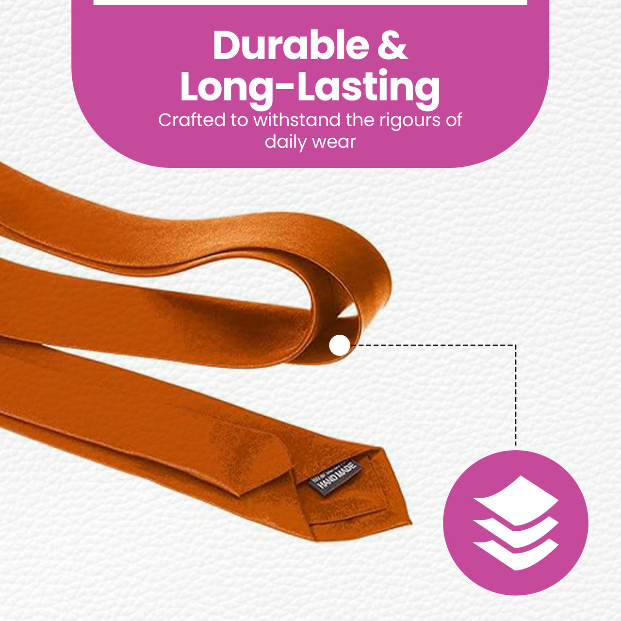 Orange Neck Tie