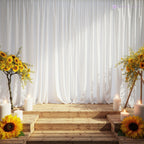 100GSM Ice Silk Photography Backdrop (No Swag) - White