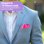 Pocket Square Handkerchief - Hot Pink