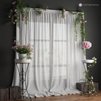 100GSM Ice Silk Photography Backdrop (No Swag) - White