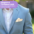 Pocket Square Handkerchief - Ivory