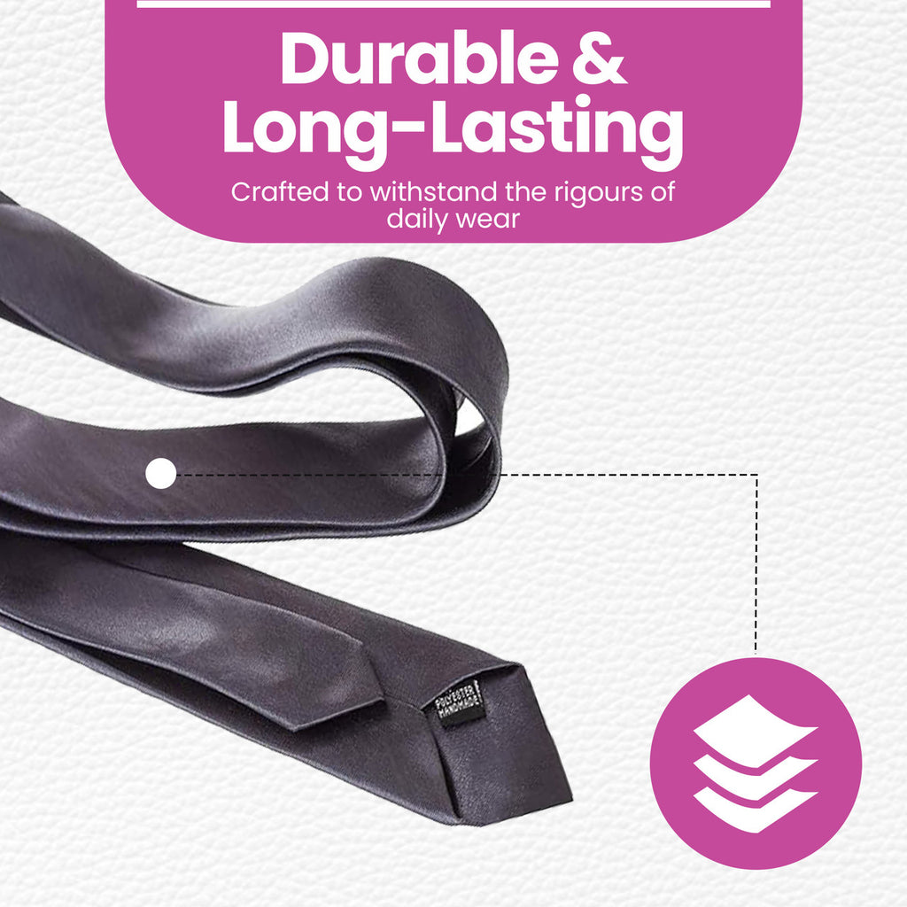 Dark Grey Neck Tie