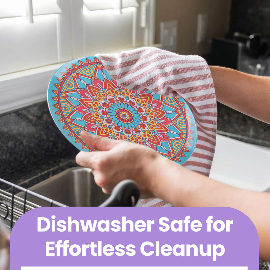 Moroccan Design Melamine BBQ and Party Set - 16pcs