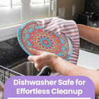 Moroccan Design Melamine BBQ and Party Set - 16pcs