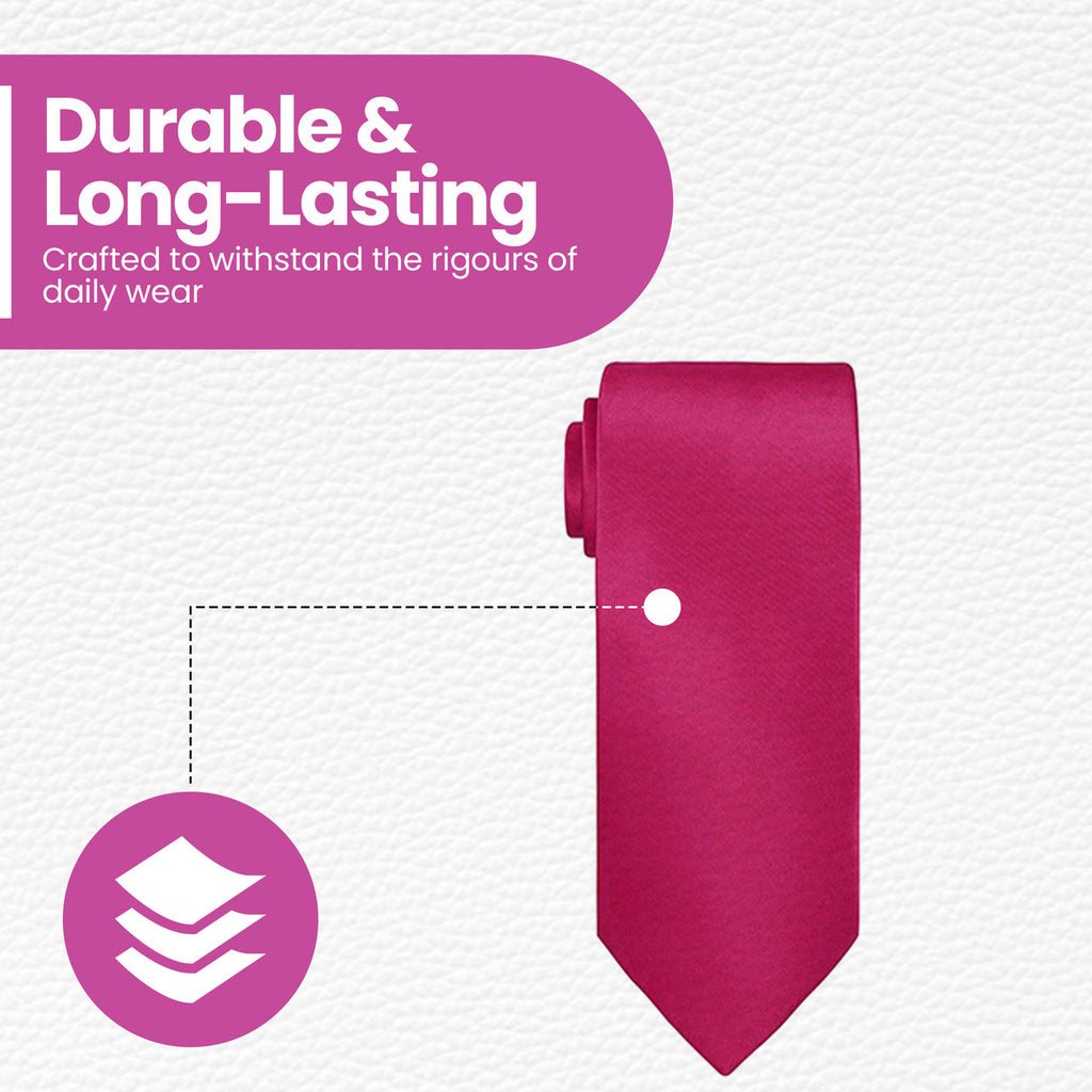 Hot Pink Neck Tie