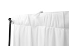 150GSM Ice Silk Photography Backdrop (No Swag) - White