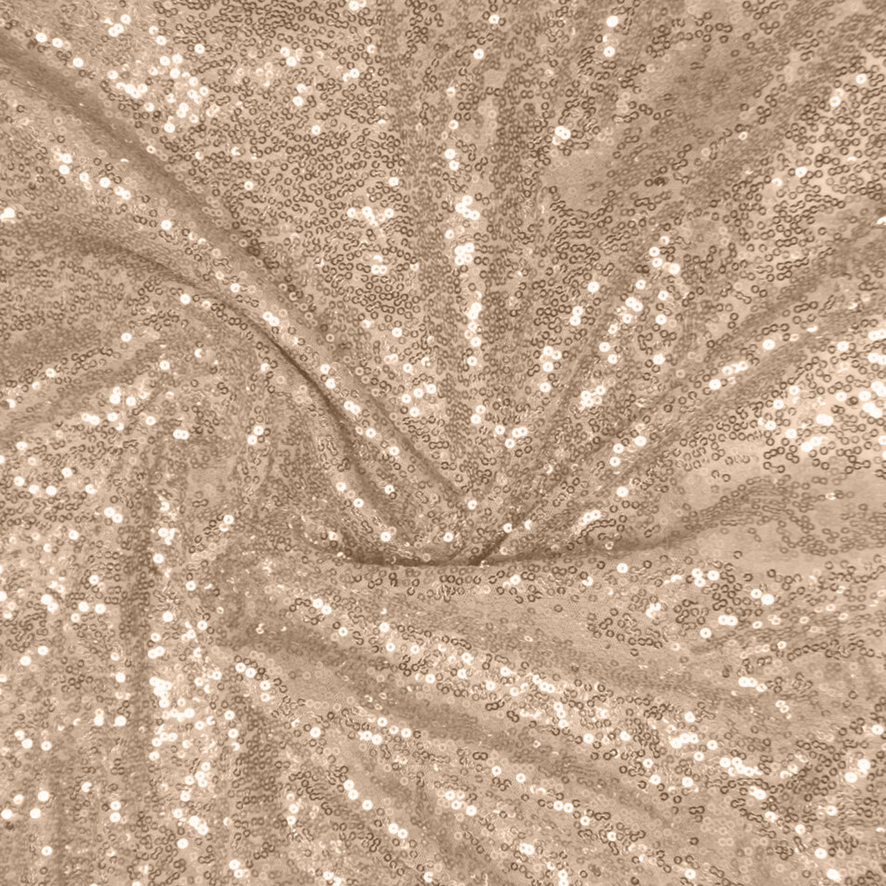 4ft x 7ft Sequin Photography Backdrop - Rose Gold