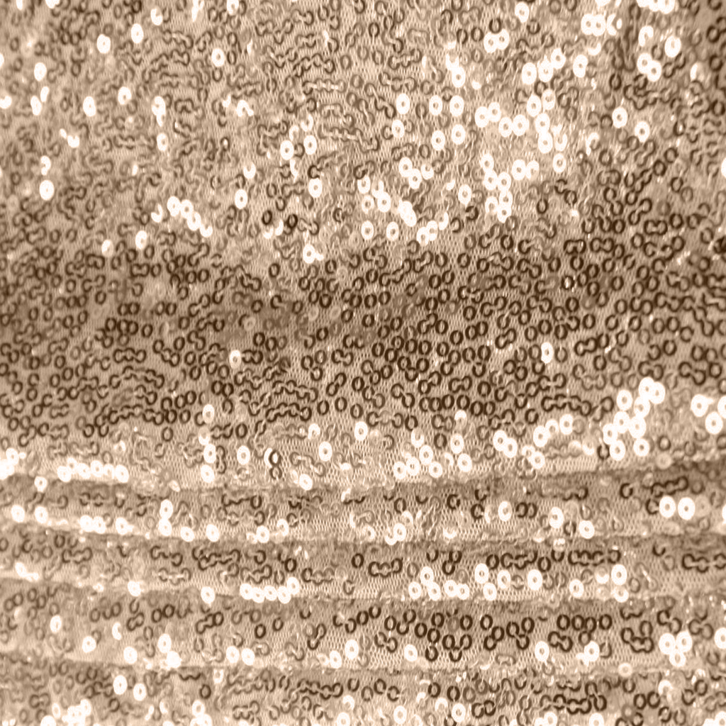 4ft x 7ft Sequin Photography Backdrop - Rose Gold