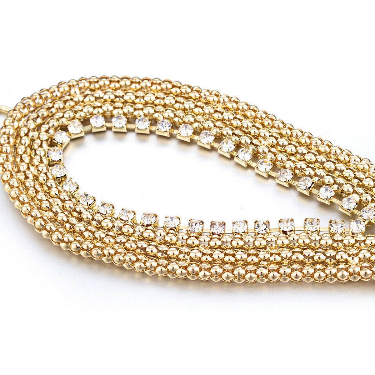 Mesh Belt - Gold/Silver