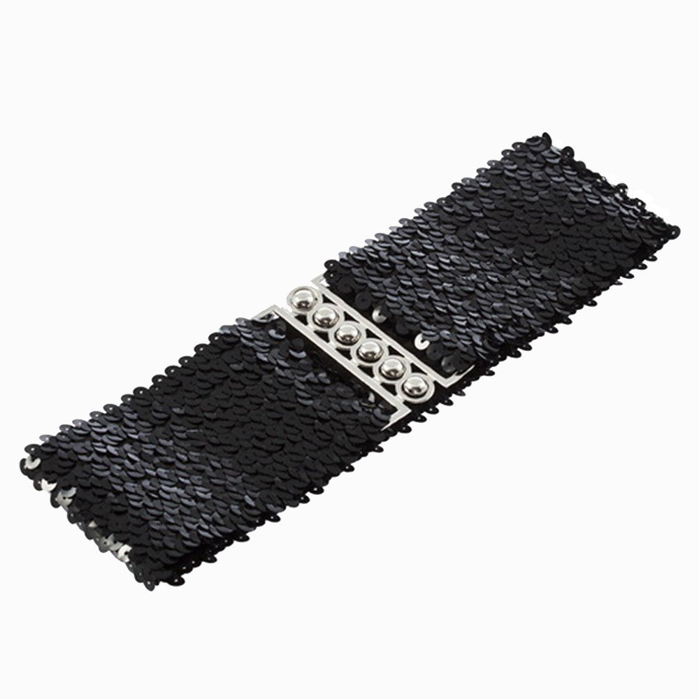Sequin Elastic Belt