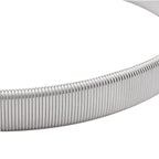 Skinny Stretch Belt - Silver