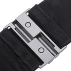 Black Elasticated Clip on Belt Large
