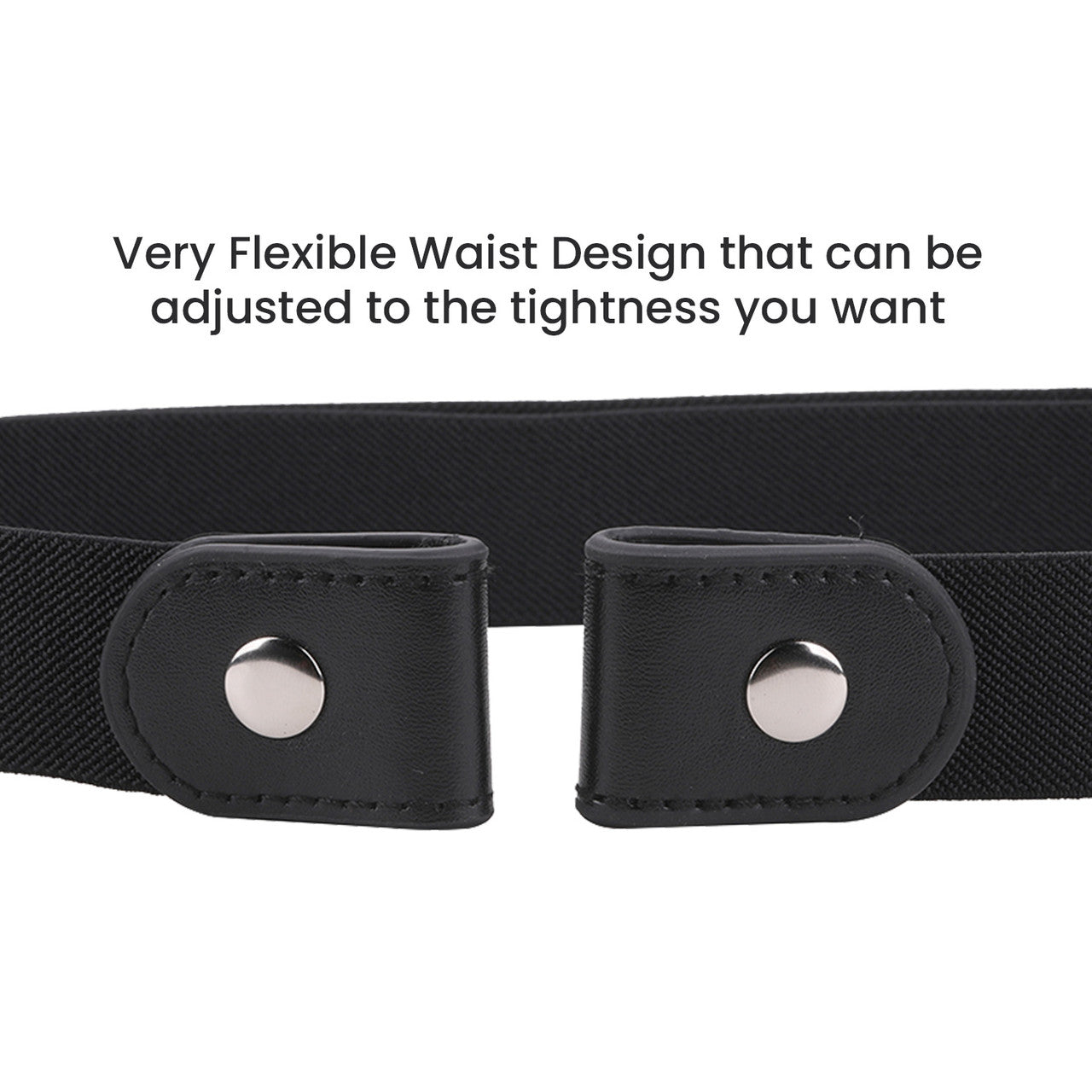 Black Elastic Belt