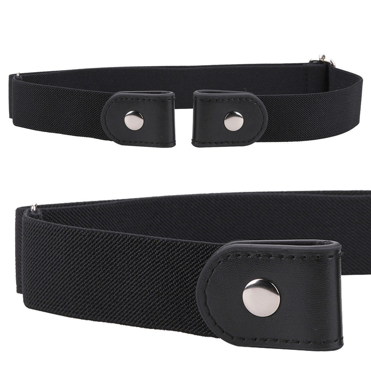 Black Elastic Belt