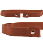 Brown Elastic Belt