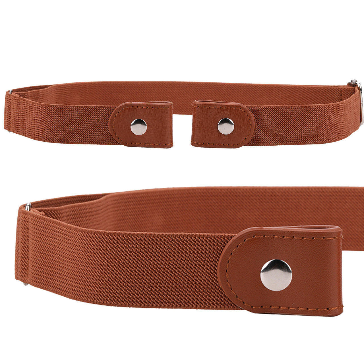 Brown Elastic Belt