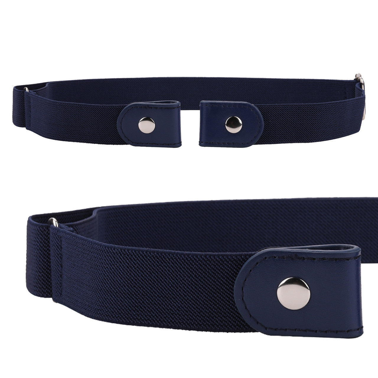 Navy Elastic Belt