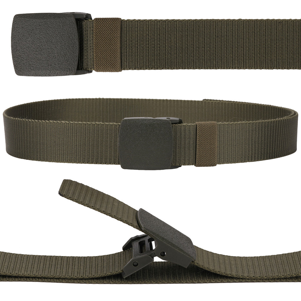 Webbing Canvas Belt - Green