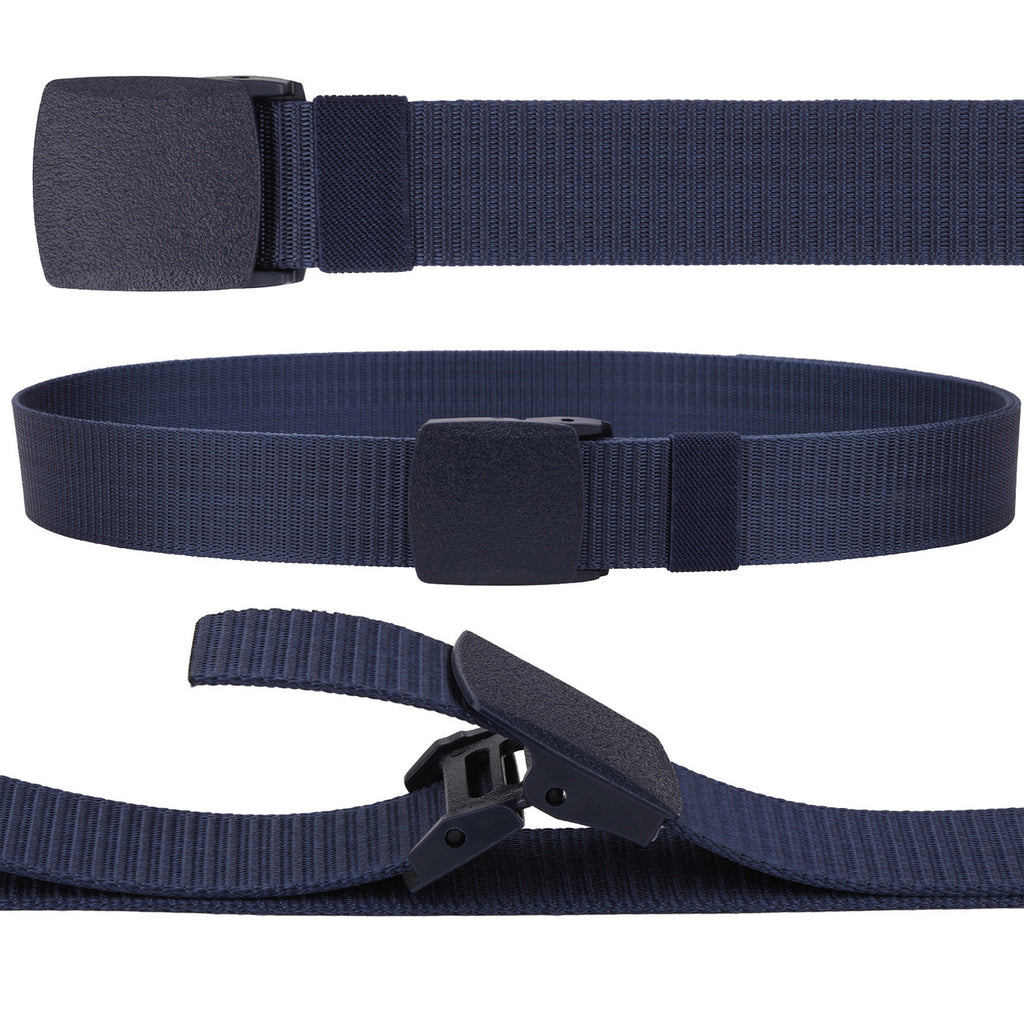 Webbing Canvas Belt - Navy