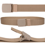 Webbing Canvas Belt - Ivory