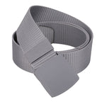 Webbing Canvas Belt - Grey