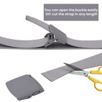 Webbing Canvas Belt - Grey