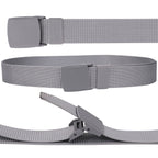 Webbing Canvas Belt - Grey