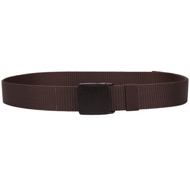 Webbing Canvas Belt - Brown